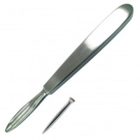 Провідник лігатурний (Зонд зобний) Kocher (ЗЗ-1) 150х11 мм, Surgiwell (Пакистан)