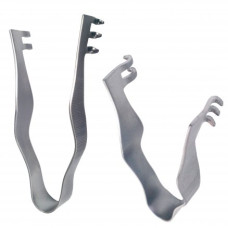 Ранорозширювач гострий 2х3-зубий по Finsen (РО-1) 50 мм, Surgiwell (Пакистан)