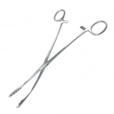 Щипці для ватних тампонів вигнуті по Ulrich (ЗТ-2) 250 мм, Surgiwell (Пакистан)