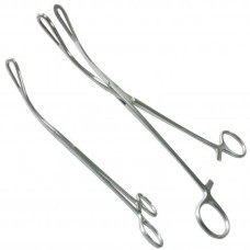 Щипці хірургічні для утримання губи вигнуті Rampley (Щ-Г-2) 250 мм, Surgiwell (Пакистан)