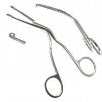 Щипці хірургічні для введення катетера вигнуті для немовлят Magill (Щ-27) 150 мм, Surgiwell (Пакистан)