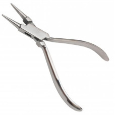 Щипці-круглогубці зуботехнічні для ортодонтії (ЩКЗ) 140 мм, Surgiwell (Пакистан)