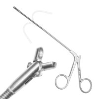 Щипці назальні ендоскопічні з регулюванням та горизонтальними різцями, HAWK B1661 (Китай)