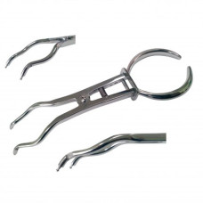 Щипці-зажим для коффердама (ЗК-3) 180 мм, Surgiwell (Пакистан)