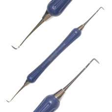 Скейлер стоматологічний двосторонній для видалення зубних відкладень JAQ 2S-3S 175 мм, Nova N0735-S (Велика Британія)