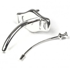 Трубка трахеотомічна срібна Chevalier-Jackson (ТС-8) 65х8 мм, Surgiwell (Пакистан)