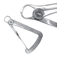 Інструмент для зняття розмірів із металевих елементів при виготовленні коронок із широкими голкоподібними наконечниками Surgicon SD-2079-01 (Пакистан)