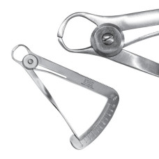 Інструмент для зняття розмірів із металевих елементів при виготовленні коронок із широкими голкоподібними наконечниками Surgicon SD-2079-01 (Пакистан)