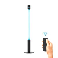  Опромінювач бактерицидний озоновий на підставці з таймером BactoSfera 360° 15 OZONE RC-TIMER Black