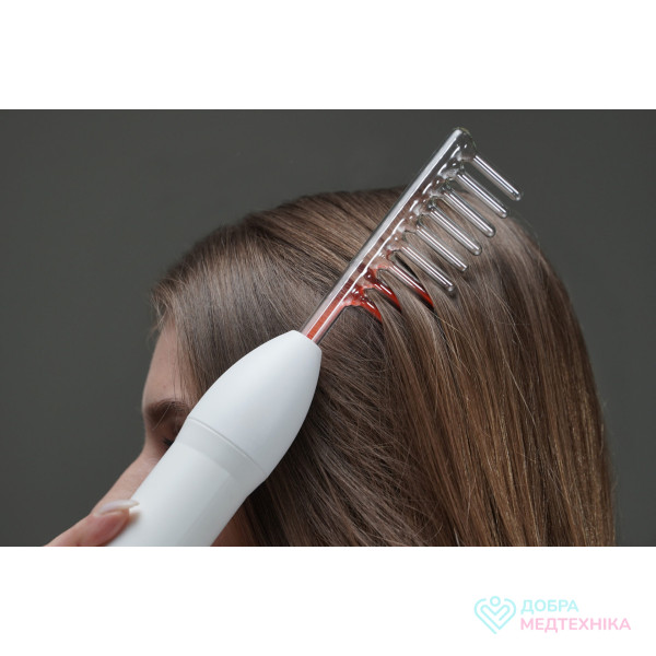 Апарат для дарсонвалізації BactoSfera DARSONVAL White з сумкою і набором електродів (17 шт)