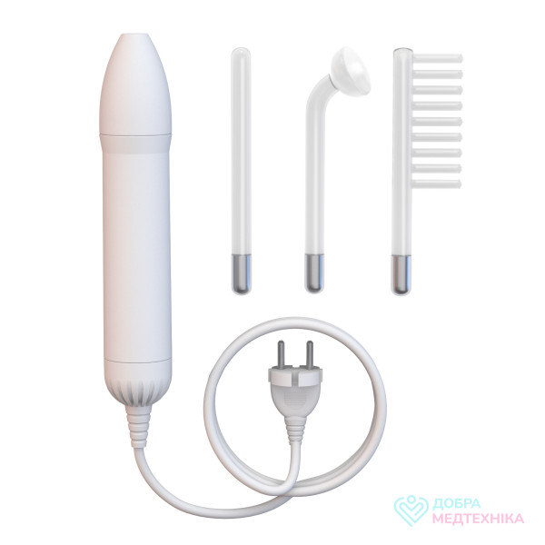 Апарат для дарсонвалізації BactoSfera DARSONVAL White з сумкою і набором електродів (17 шт)